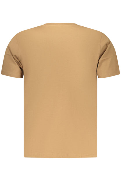 PEPE JEANS T-SHIRT MANICHE CORTE UOMO MARRONE
