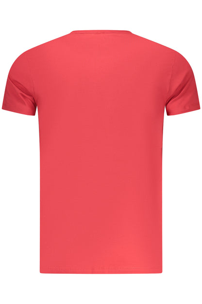 PEPE JEANS T-SHIRT MANICHE CORTE UOMO ROSSO