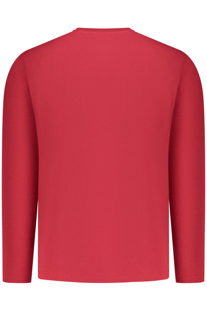 PEPE JEANS T-SHIRT MANICHE LUNGHE UOMO ROSSO