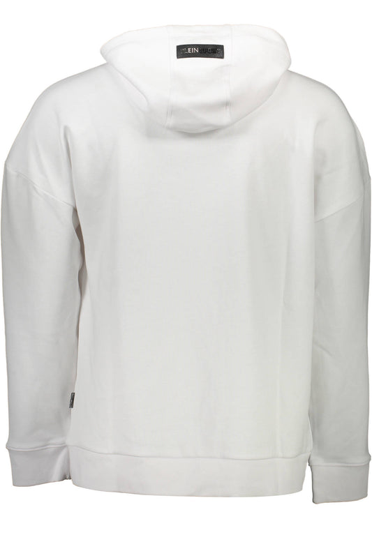 PLEIN SPORT FELPA SENZA ZIP UOMO BIANCO
