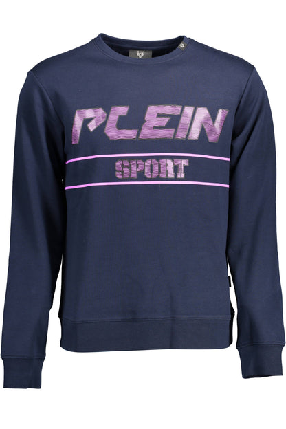 PLEIN SPORT FELPA SENZA ZIP UOMO BLU