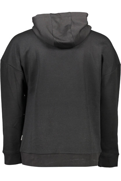 PLEIN SPORT FELPA SENZA ZIP UOMO NERO