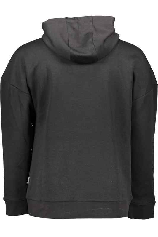 PLEIN SPORT FELPA SENZA ZIP UOMO NERO