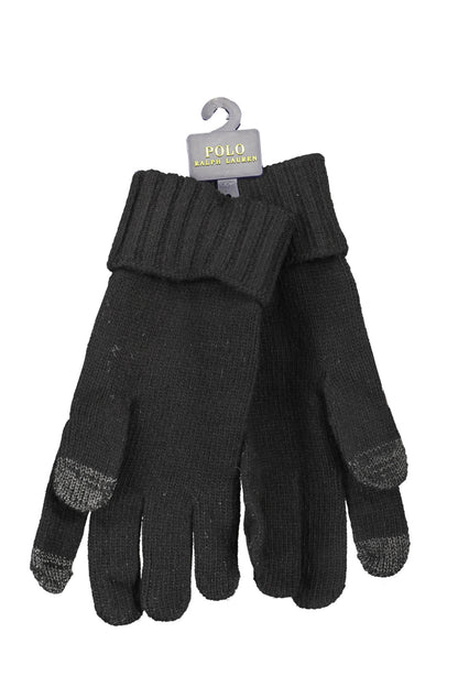 RALPH LAUREN GUANTI UOMO NERO