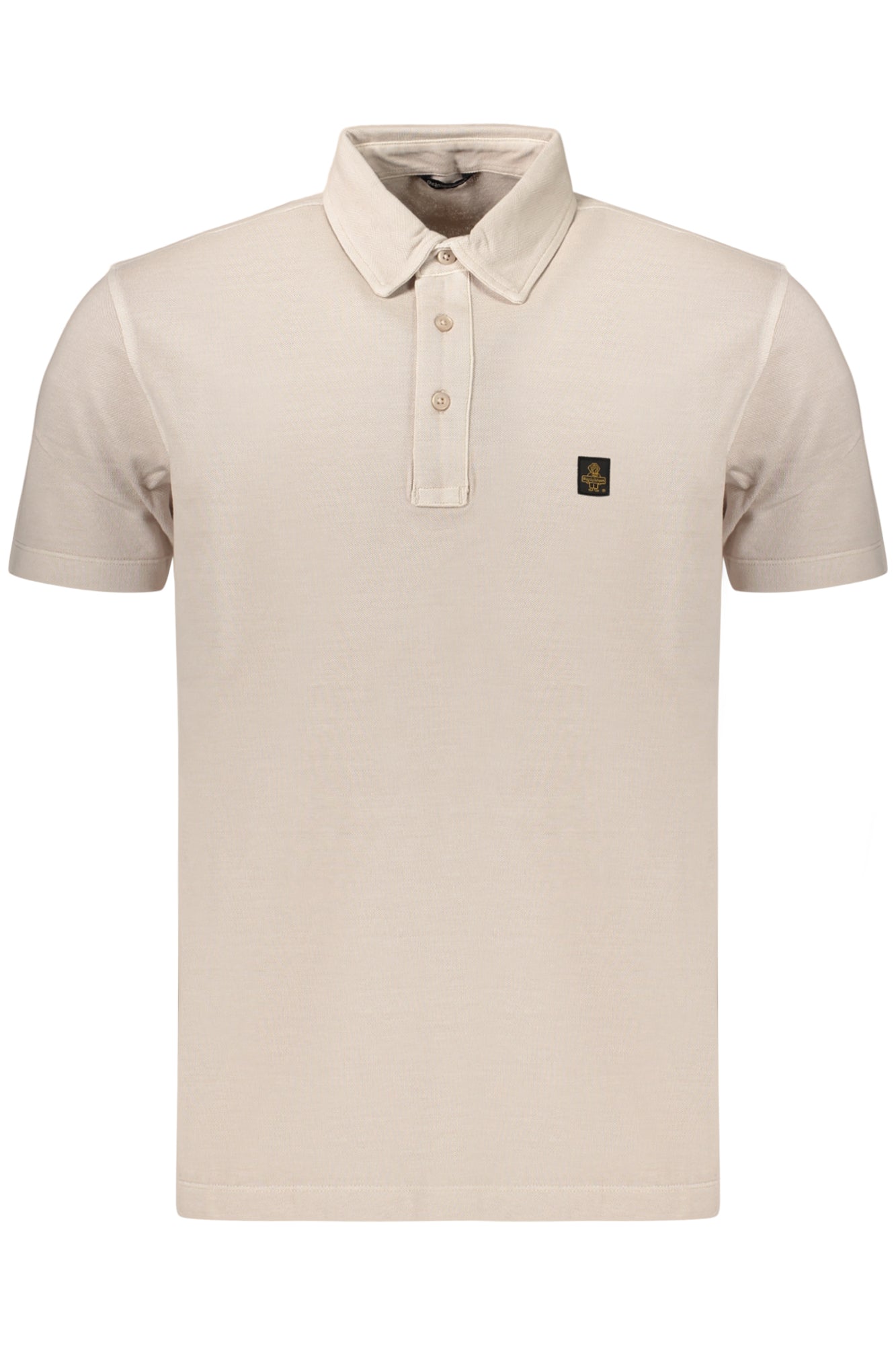 REFRIGIWEAR POLO MANICHE CORTE UOMO BEIGE