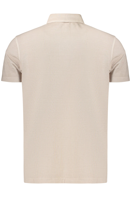 REFRIGIWEAR POLO MANICHE CORTE UOMO BEIGE