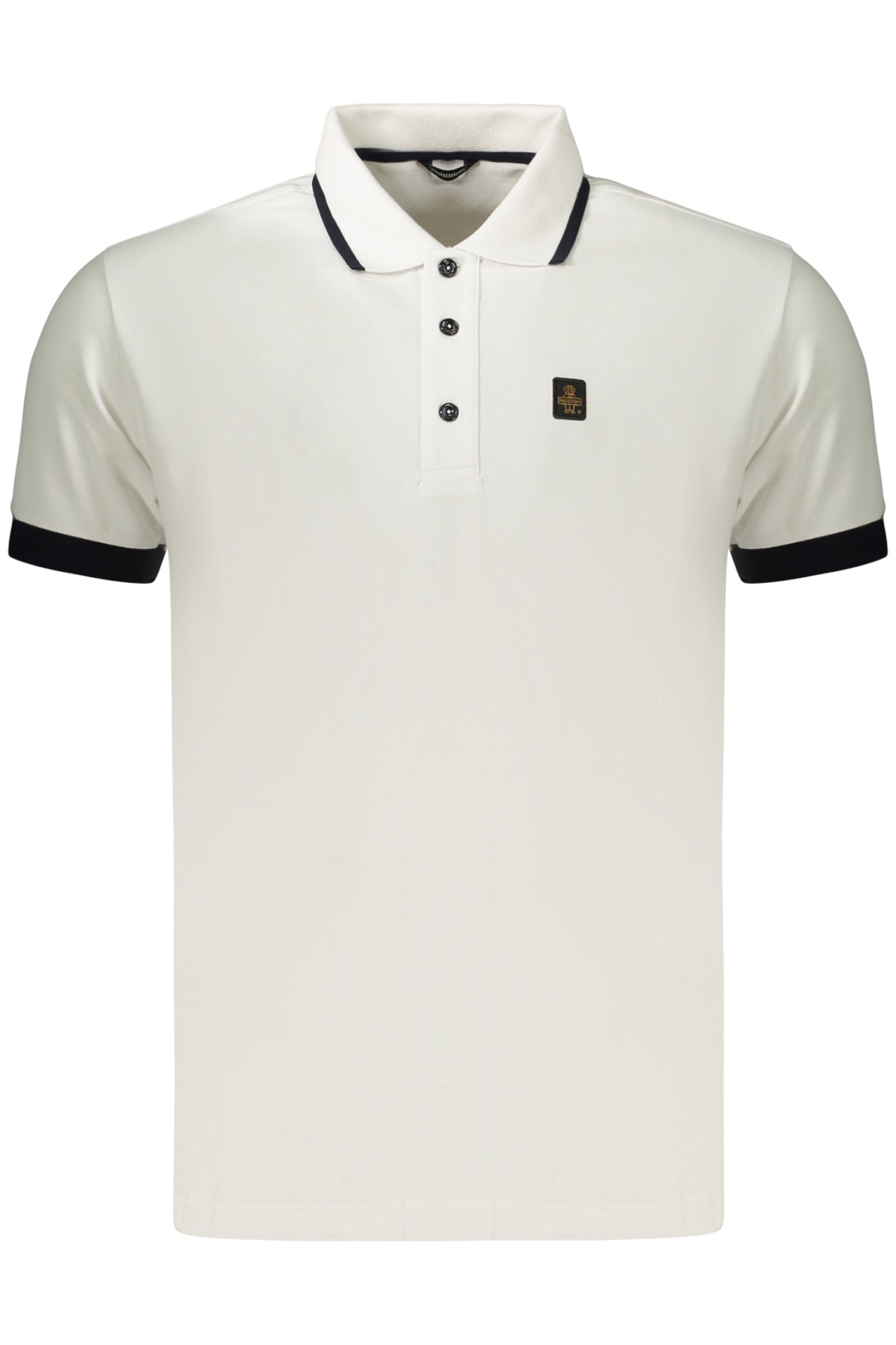 REFRIGIWEAR POLO MANICHE CORTE UOMO BIANCO