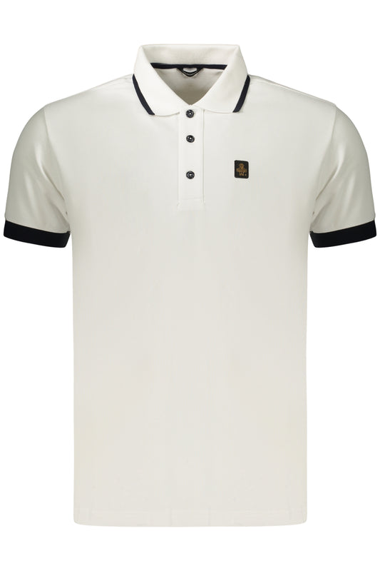 REFRIGIWEAR POLO MANICHE CORTE UOMO BIANCO