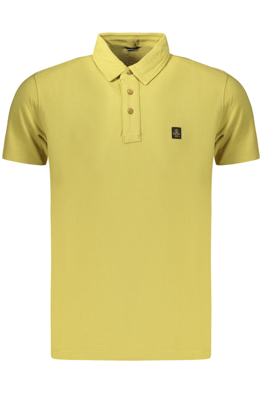 REFRIGIWEAR POLO MANICHE CORTE UOMO GIALLO