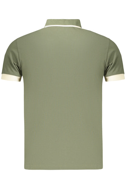 REFRIGIWEAR POLO MANICHE CORTE UOMO VERDE