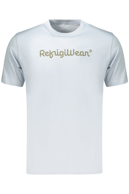 REFRIGIWEAR T-SHIRT MANICHE CORTE UOMO AZZURRO