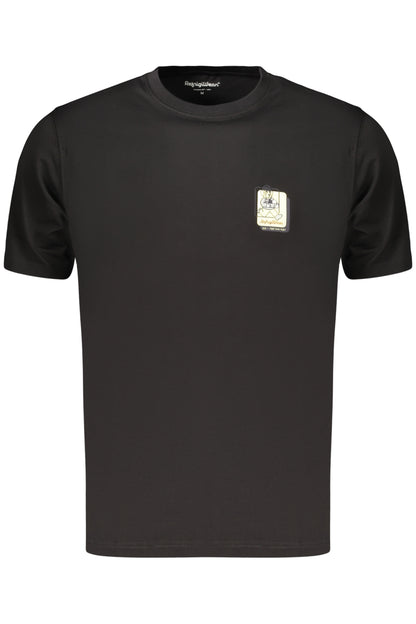REFRIGIWEAR T-SHIRT MANICHE CORTE UOMO NERO