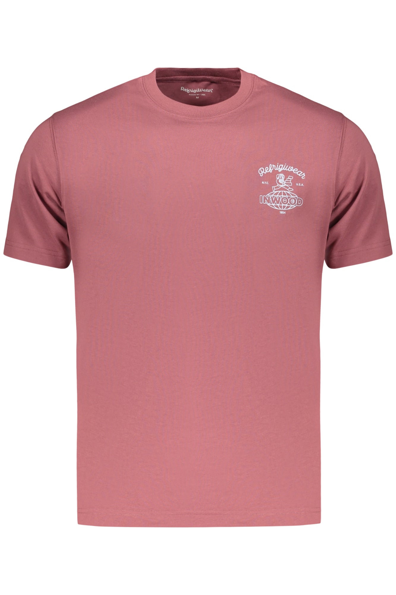 REFRIGIWEAR T-SHIRT MANICHE CORTE UOMO ROSSO