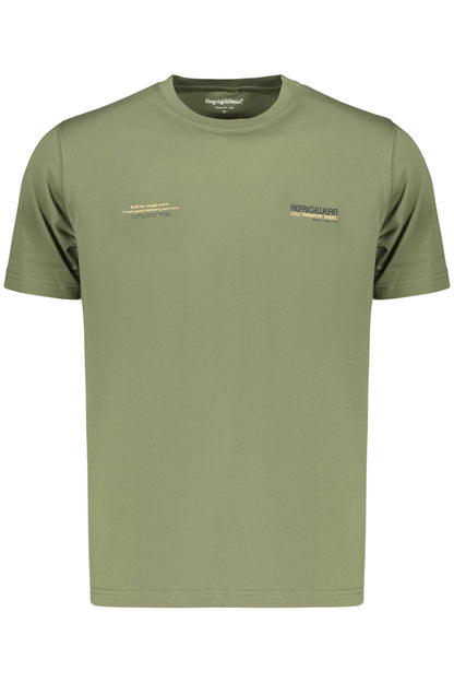 REFRIGIWEAR T-SHIRT MANICHE CORTE UOMO VERDE