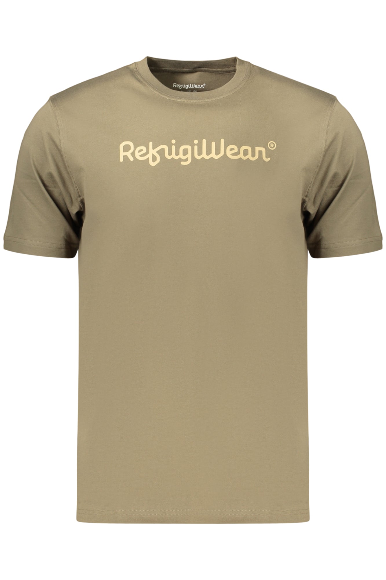 REFRIGIWEAR T-SHIRT MANICHE CORTE UOMO VERDE