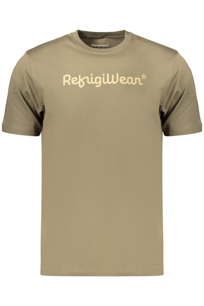 REFRIGIWEAR T-SHIRT MANICHE CORTE UOMO VERDE