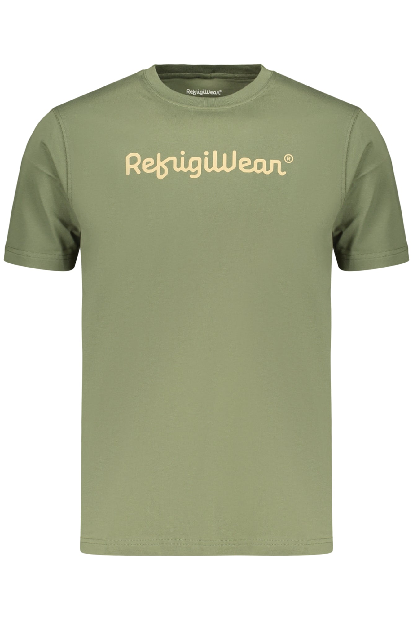 REFRIGIWEAR T-SHIRT MANICHE CORTE UOMO VERDE