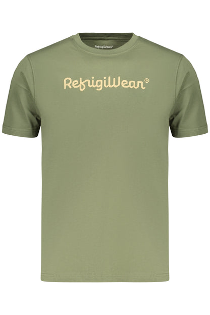 REFRIGIWEAR T-SHIRT MANICHE CORTE UOMO VERDE