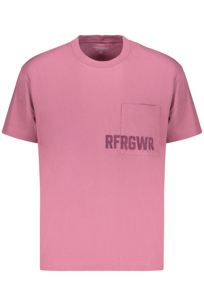 REFRIGIWEAR T-SHIRT MANICHE CORTE UOMO VIOLA