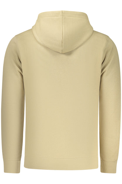 RIFLE FELPA CON ZIP UOMO BEIGE