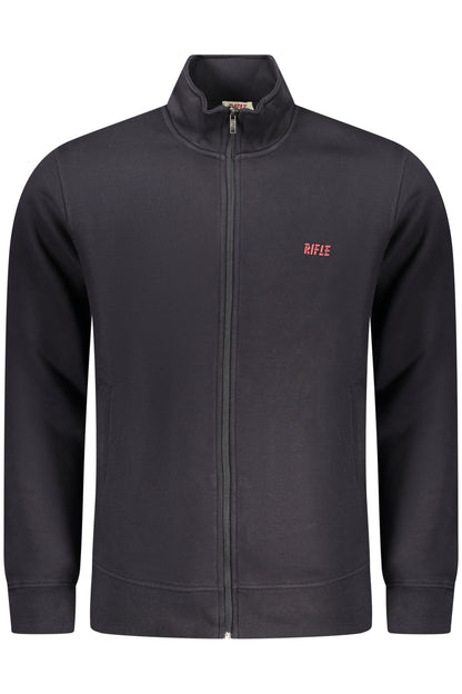 RIFLE FELPA CON ZIP UOMO BLU