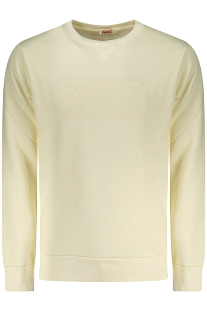 RIFLE FELPA SENZA ZIP UOMO BIANCO