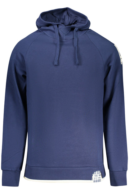 RIFLE FELPA SENZA ZIP UOMO BLU