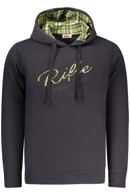 RIFLE FELPA SENZA ZIP UOMO BLU