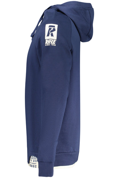 RIFLE FELPA SENZA ZIP UOMO BLU
