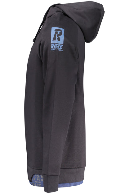 RIFLE FELPA SENZA ZIP UOMO BLU