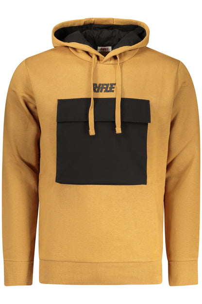 RIFLE FELPA SENZA ZIP UOMO MARRONE