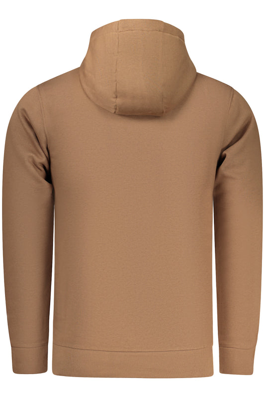 RIFLE FELPA SENZA ZIP UOMO MARRONE