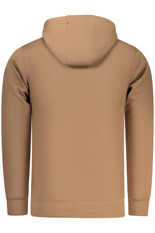 RIFLE FELPA SENZA ZIP UOMO MARRONE