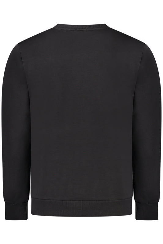 RIFLE FELPA SENZA ZIP UOMO NERO