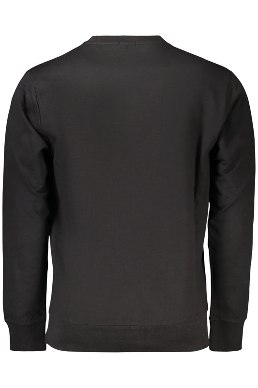 RIFLE FELPA SENZA ZIP UOMO NERO