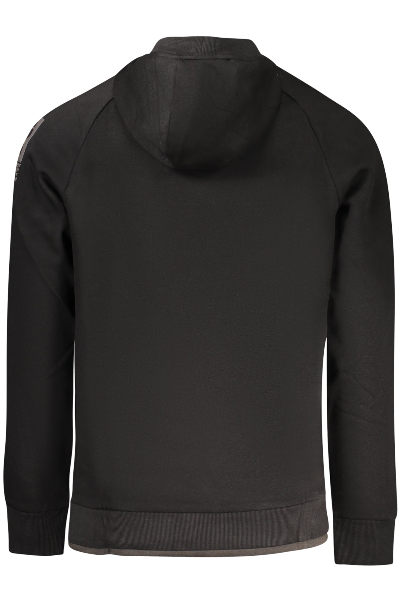 RIFLE FELPA SENZA ZIP UOMO NERO