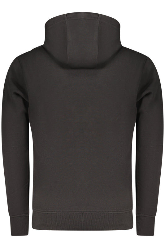 RIFLE FELPA SENZA ZIP UOMO NERO