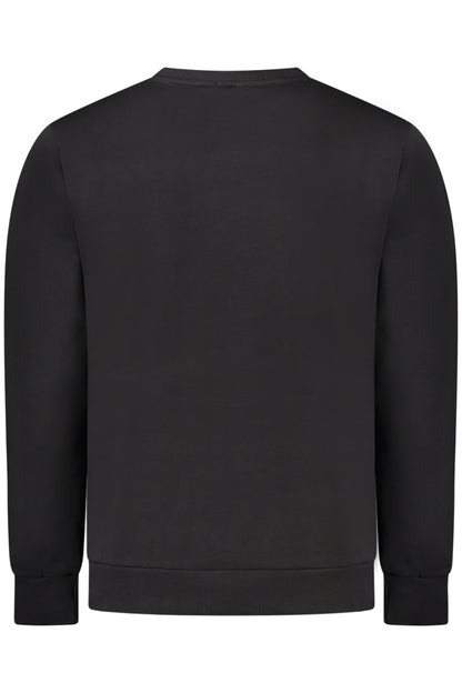 RIFLE FELPA SENZA ZIP UOMO NERO