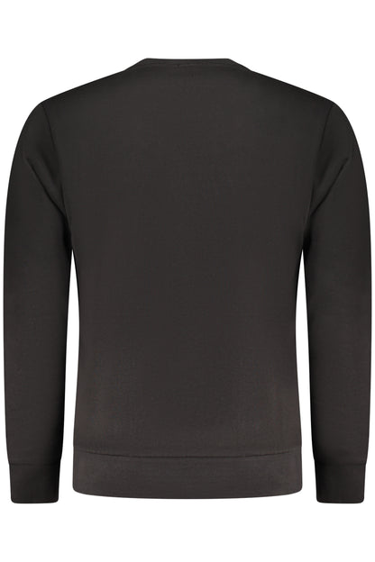 RIFLE FELPA SENZA ZIP UOMO NERO