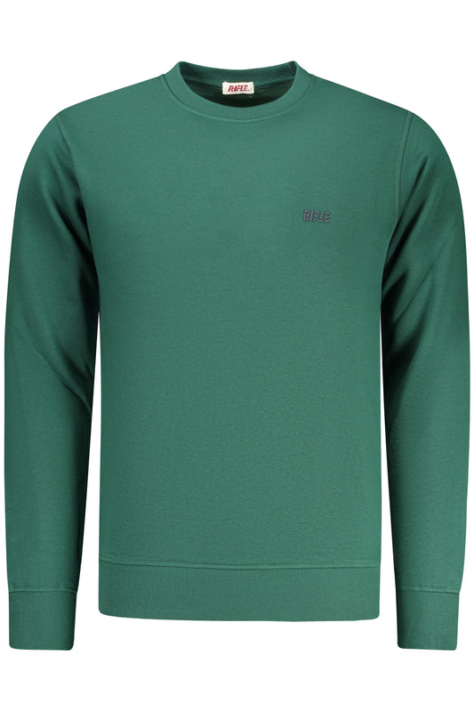 RIFLE FELPA SENZA ZIP UOMO VERDE