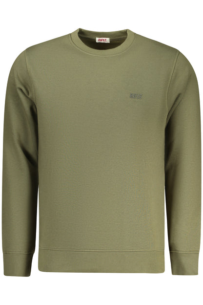 RIFLE FELPA SENZA ZIP UOMO VERDE