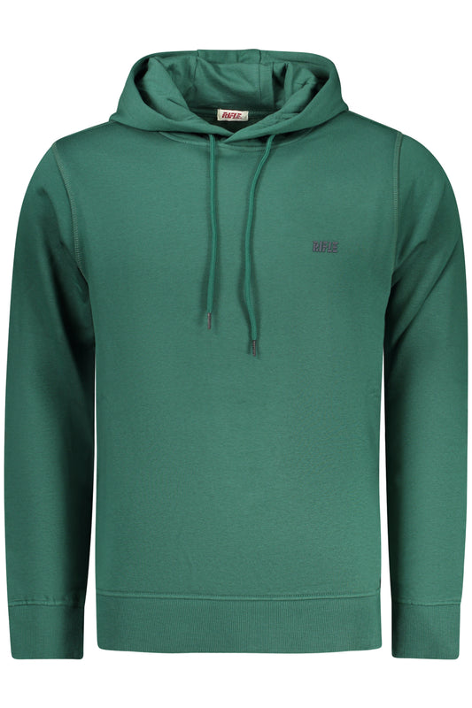RIFLE FELPA SENZA ZIP UOMO VERDE