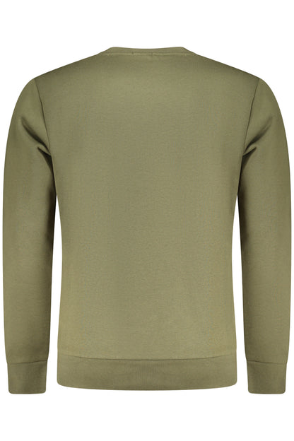 RIFLE FELPA SENZA ZIP UOMO VERDE