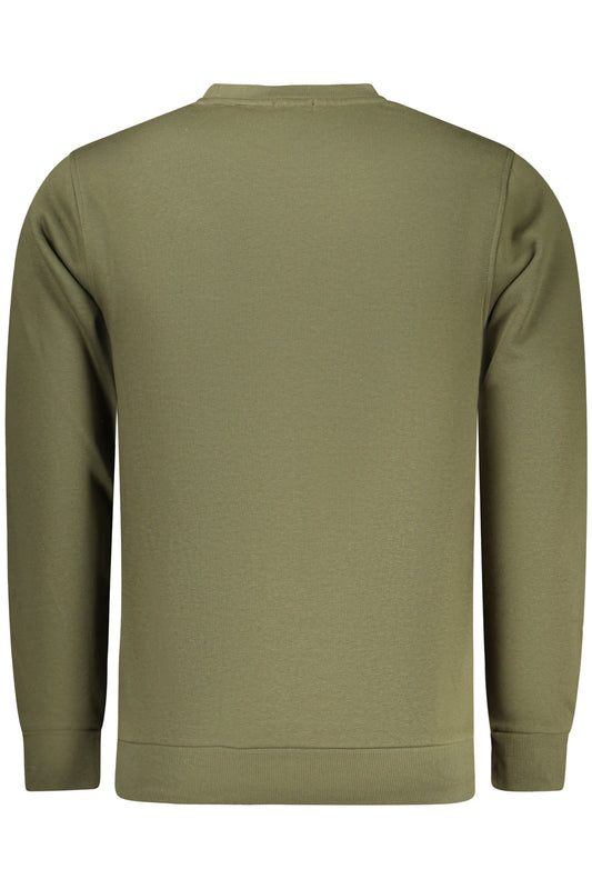 RIFLE FELPA SENZA ZIP UOMO VERDE