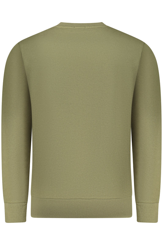 RIFLE FELPA SENZA ZIP UOMO VERDE