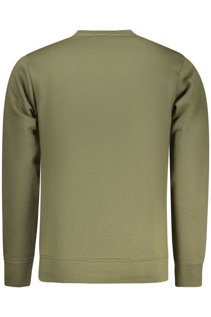 RIFLE FELPA SENZA ZIP UOMO VERDE