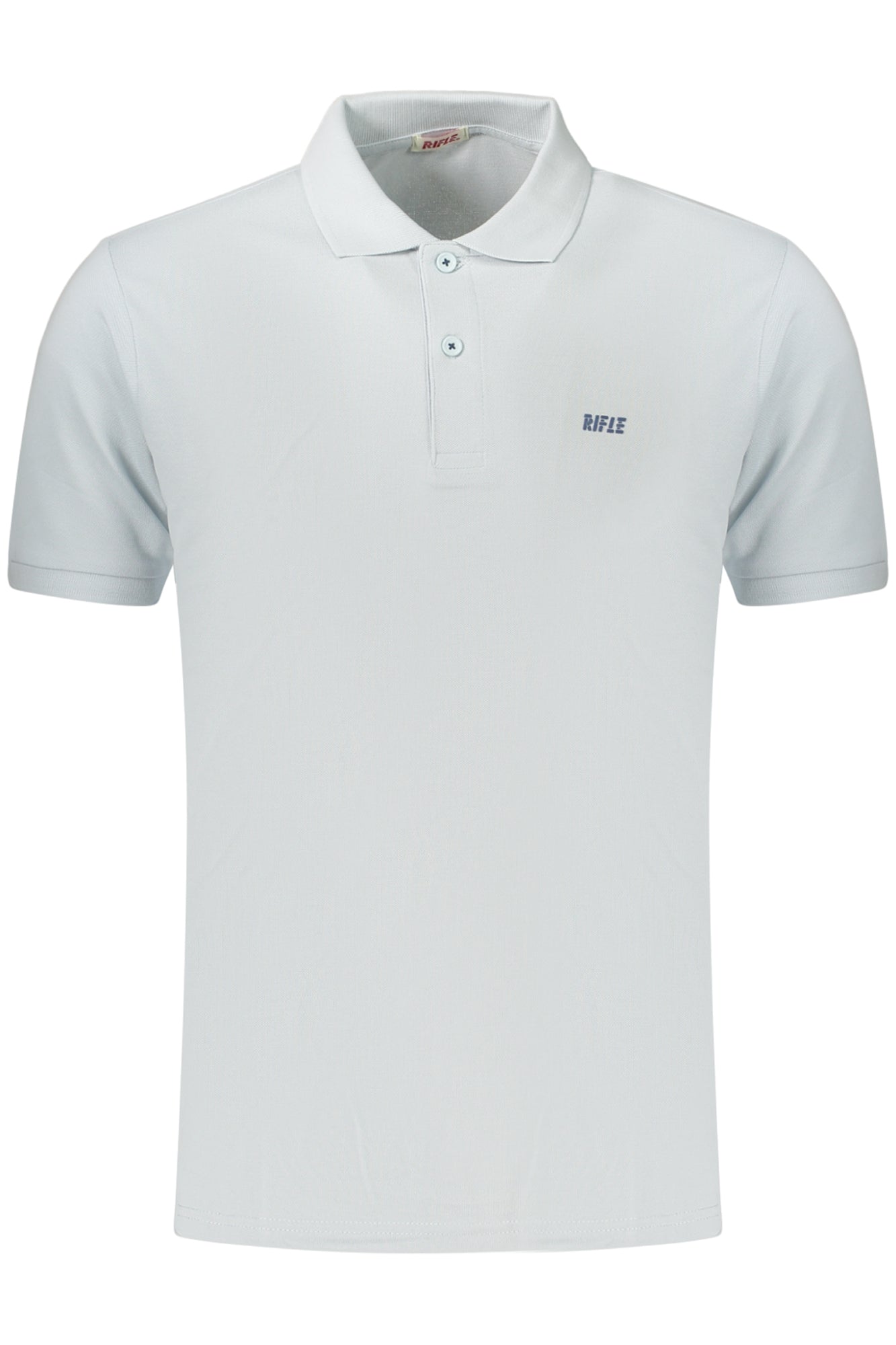 RIFLE POLO MANICHE CORTE UOMO AZZURRO