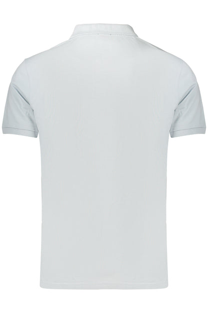 RIFLE POLO MANICHE CORTE UOMO AZZURRO
