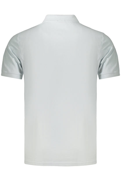 RIFLE POLO MANICHE CORTE UOMO AZZURRO