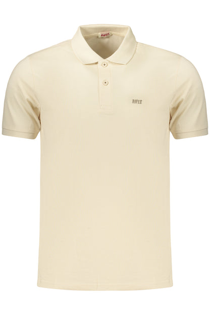 RIFLE POLO MANICHE CORTE UOMO BEIGE